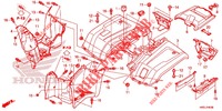 GARDE BOUE ARRIERE pour Honda FOURTRAX 420 RANCHER 4X4 Manual Shift de 2020