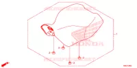 SELLE pour Honda FOURTRAX 520 FOREMAN RUBICON 4X4 AT DCT EPS DELUXE de 2020