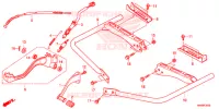 PEDALE   REPOSE PIED pour Honda FOURTRAX 520 FOREMAN 4X4 ES PS de 2020