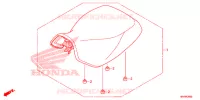 SELLE pour Honda FOURTRAX 520 FOREMAN 4X4 ES PS de 2020