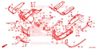 MARCHE PIEDS pour Honda X ADV 750 de 2018