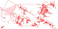 PARE BRISE pour Honda X ADV 750 de 2018