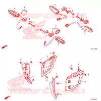 CLIGNOTANT pour Honda X ADV 750 de 2018