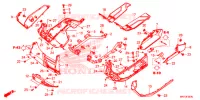 MARCHE PIEDS pour Honda X ADV 750 de 2018