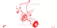 ALTERNATEUR pour Honda CBR 650 F de 2018