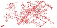 CADRE (VT750C2B/C2S/CS/C/CA) pour Honda SHADOW VT 750 SPIRIT S de 2012