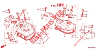 COUVRE CULASSE pour Honda SHADOW VT 750 SPIRIT S de 2012