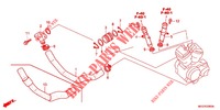 DURITE DE REFROIDISSEMENT pour Honda SHADOW VT 750 SPIRIT S de 2012