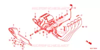 SILENCIEUX D'ECHAPPEMENT pour Honda CB 650 F ABS de 2016