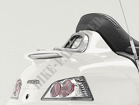Spoiler de coffre blanc HONDA GL1800-Honda-GOLDWING 1800